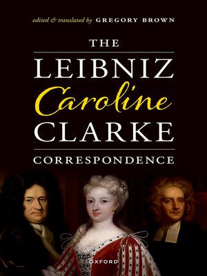 cover image of The Leibniz-Caroline-Clarke Correspondence